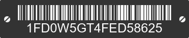 2015 FORD F-550 1FD0W5GT4FED58625 VIN decoded