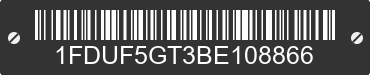 2011 FORD F-550 1FDUF5GT3BE108866 VIN decoded