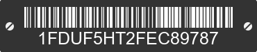 2015 FORD F-550 1FDUF5HT2FEC89787 VIN decoded