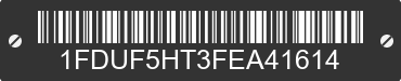 2015 FORD F-550 1FDUF5HT3FEA41614 VIN decoded