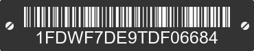 2026 FORD F-750 1FDWF7DE9TDF06684 VIN decoded