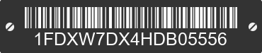 2017 FORD F-750 1FDXW7DX4HDB05556 VIN decoded