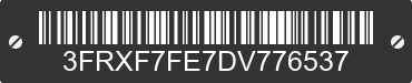 2013 FORD F-750 3FRXF7FE7DV776537 VIN decoded