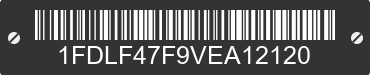 1997 FORD F-Super Duty 1FDLF47F9VEA12120 VIN decoded