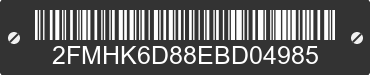 2014 FORD Flex 2FMHK6D88EBD04985 VIN decoded