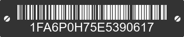2014 FORD Fusion 1FA6P0H75E5390617 VIN decoded