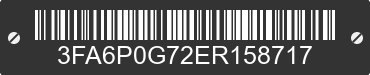 2014 FORD Fusion 3FA6P0G72ER158717 VIN decoded