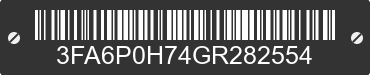 2016 FORD Fusion 3FA6P0H74GR282554 VIN decoded