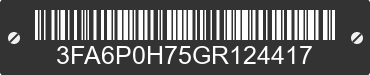 2016 FORD Fusion 3FA6P0H75GR124417 VIN decoded