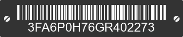 2016 FORD Fusion 3FA6P0H76GR402273 VIN decoded