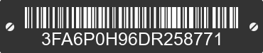 2013 FORD Fusion 3FA6P0H96DR258771 VIN decoded