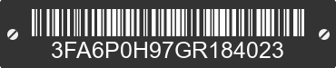 2016 FORD Fusion 3FA6P0H97GR184023 VIN decoded