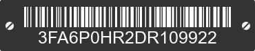 2013 FORD Fusion 3FA6P0HR2DR109922 VIN decoded