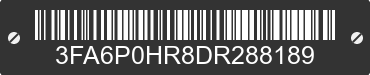 2013 FORD Fusion 3FA6P0HR8DR288189 VIN decoded