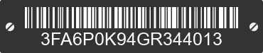 2016 FORD Fusion 3FA6P0K94GR344013 VIN decoded