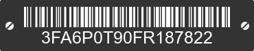 2015 FORD Fusion 3FA6P0T90FR187822 VIN decoded