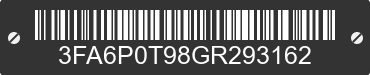 2016 FORD Fusion 3FA6P0T98GR293162 VIN decoded