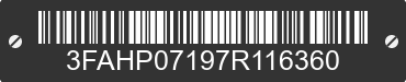2007 FORD Fusion 3FAHP07197R116360 VIN decoded
