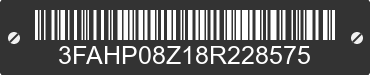 2008 FORD Fusion 3FAHP08Z18R228575 VIN decoded