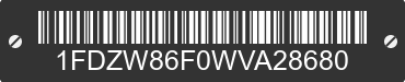 1998 FORD LT8501 1FDZW86F0WVA28680 VIN decoded
