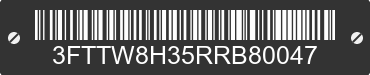 2024 FORD Maverick 3FTTW8H35RRB80047 VIN decoded