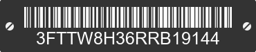 2024 FORD Maverick 3FTTW8H36RRB19144 VIN decoded