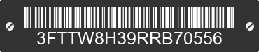 2024 FORD Maverick 3FTTW8H39RRB70556 VIN decoded
