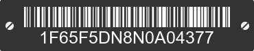 2022 FORD Motorhome Chassis 1F65F5DN8N0A04377 VIN decoded