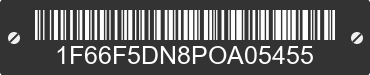 2023 FORD Motorhome Chassis 1F66F5DN8POA05455 VIN decoded