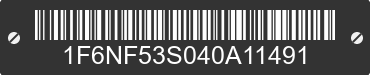 2004 FORD Motorhome Chassis 1F6NF53S040A11491 VIN decoded