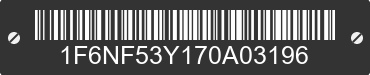 2007 FORD Motorhome Chassis 1F6NF53Y170A03196 VIN decoded