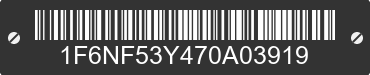2007 FORD Motorhome Chassis 1F6NF53Y470A03919 VIN decoded
