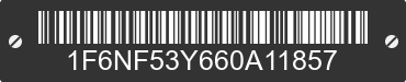 2006 FORD Motorhome Chassis 1F6NF53Y660A11857 VIN decoded