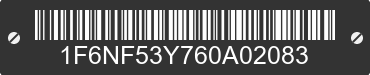 2006 FORD Motorhome Chassis 1F6NF53Y760A02083 VIN decoded