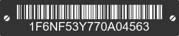 2007 FORD Motorhome Chassis 1F6NF53Y770A04563 VIN decoded