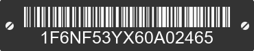 2006 FORD Motorhome Chassis 1F6NF53YX60A02465 VIN decoded