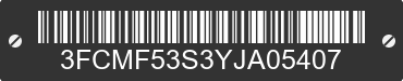 2000 FORD Motorhome Chassis 3FCMF53S3YJA05407 VIN decoded