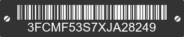 1999 FORD Motorhome Chassis 3FCMF53S7XJA28249 VIN decoded