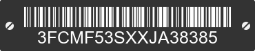 1999 FORD Motorhome Chassis 3FCMF53SXXJA38385 VIN decoded