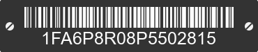 2023 FORD Mustang 1FA6P8R08P5502815 VIN decoded