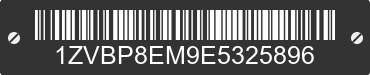 2014 FORD Mustang 1ZVBP8EM9E5325896 VIN decoded