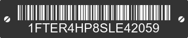 2025 FORD Ranger 1FTER4HP8SLE42059 VIN decoded