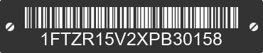 1999 FORD Ranger 1FTZR15V2XPB30158 VIN decoded