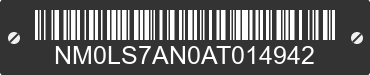 2010 FORD Transit Connect NM0LS7AN0AT014942 VIN decoded