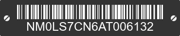 2010 FORD Transit Connect NM0LS7CN6AT006132 VIN decoded