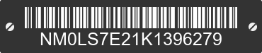 2019 FORD Transit Connect NM0LS7E21K1396279 VIN decoded