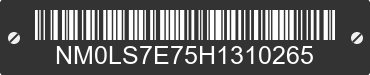 2017 FORD Transit Connect NM0LS7E75H1310265 VIN decoded