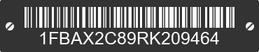 2024 FORD Transit 1FBAX2C89RK209464 VIN decoded