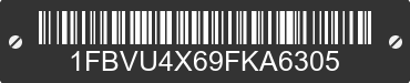 2015 FORD Transit 1FBVU4X69FKA6305 VIN decoded