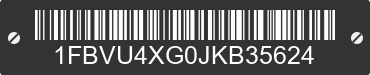 2018 FORD Transit 1FBVU4XG0JKB35624 VIN decoded